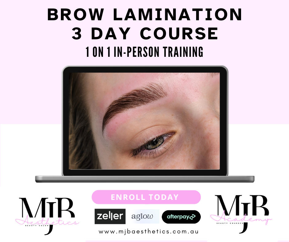 3 Day Brow Lamination 1:1 In-Person Course