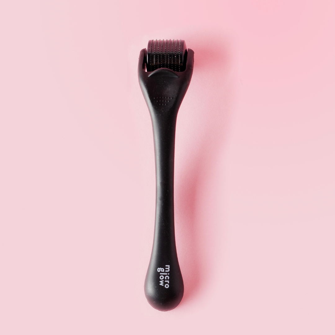 Skin Micro Needling Derma Roller 0.3mm Rosé Pink