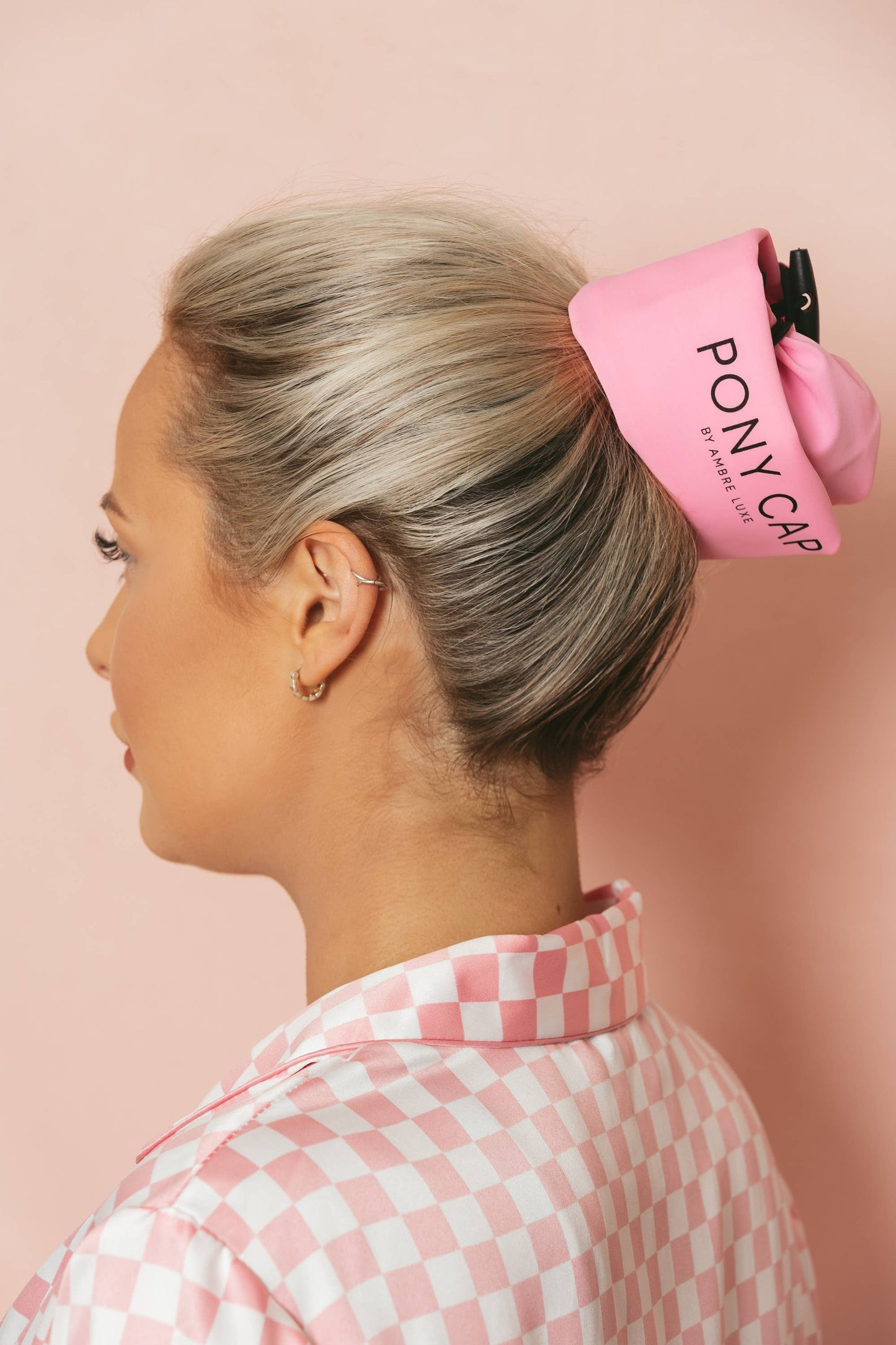 Pony Cap Waterproof Showercap for Long Hair