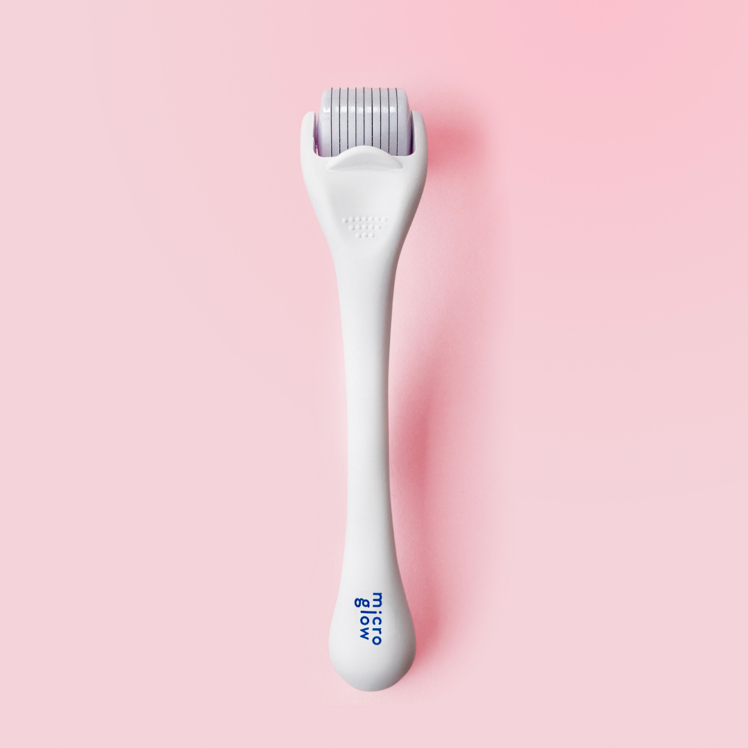 Skin Micro Needling Derma Roller 0.3mm Rosé Pink